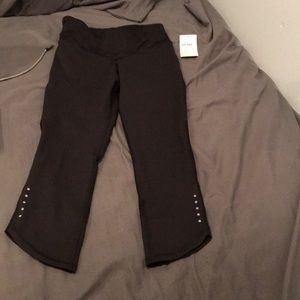 Old Navy crop black leggings